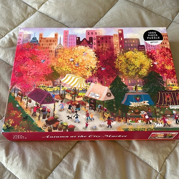 galison Other Galison Fall Theme Jigsaw Puzzle Autumn At The City